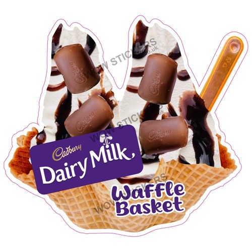Ice cream van - cream, choc