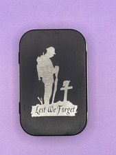 WW2 .Tabacco Hinged Tin