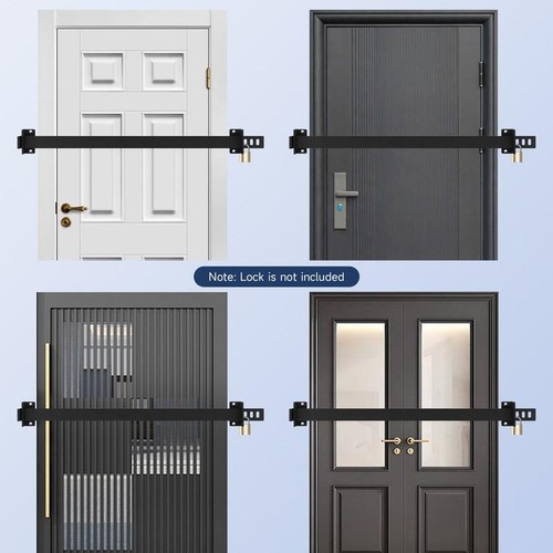 Door security bar barricade - door,