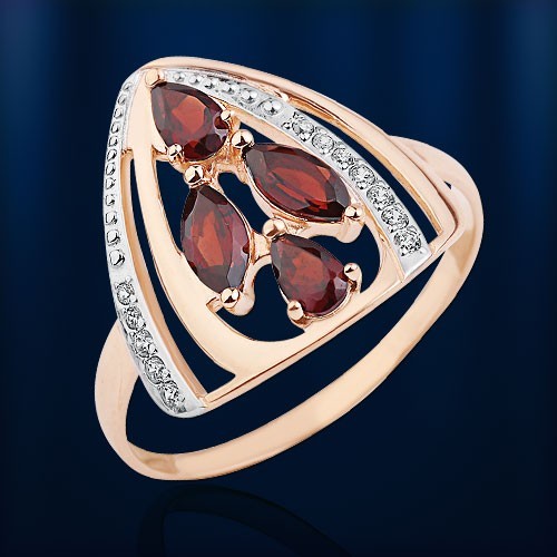 Russian solid rose gold - , 585