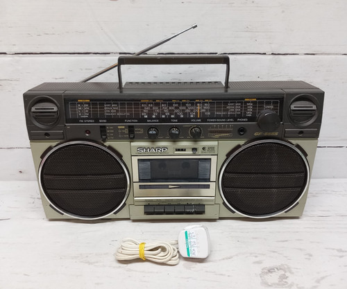 1980s sharp ghettoblaster - sharp,