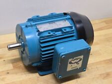 Brook Crompton AC Motor 080W000068, 0.75 HP, 1700 RPM, 230/460VAC, 3Ph, W-DA80ME