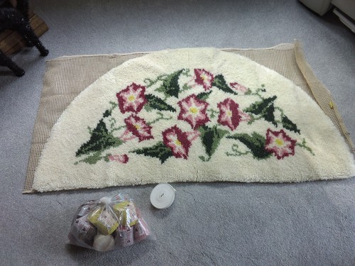 Handmade latch hook all wool - hook,