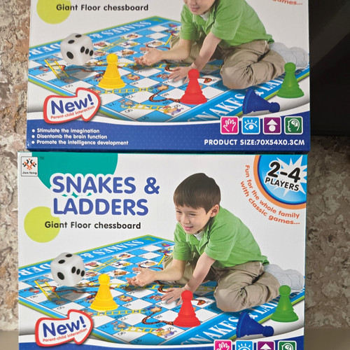 Jumbo snakes and ladders - snakes,