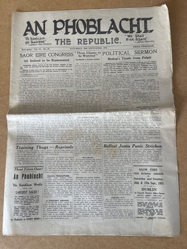 Original september 1931 - original, an