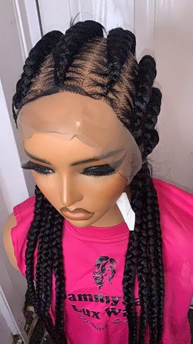 Braided wig cornrow full lace - full,