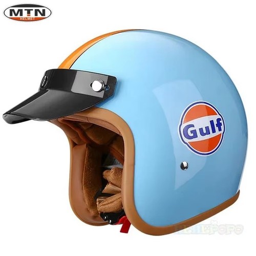 Vintage motorcycle helmet 4 - vintage, 3/4