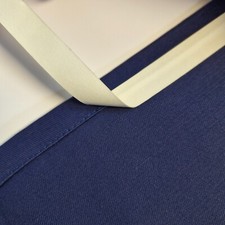 BLACKOUT ROMAN BLIND SELF ADHESIVE TAPE CREAM 10MM WIDTH, TO COVER STITCH HOLES