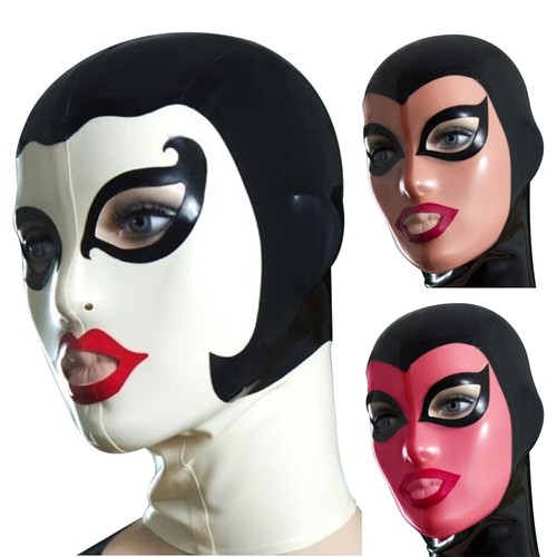Latex hood maid - rubber, mask