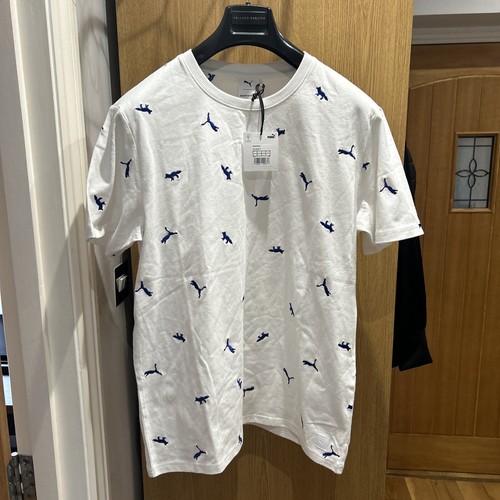 Maison kitsune puma shirt - x, t-shirt