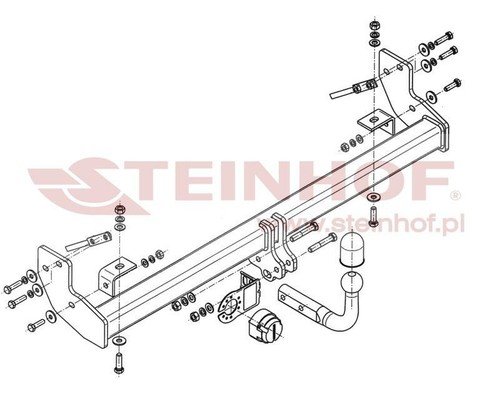 Steinhof towbar for jeep - steinhof,
