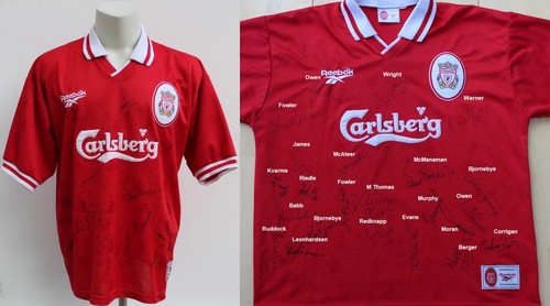 1997 liverpool home shirt - 1997-98,
