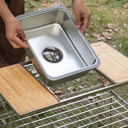 Camping table sink basin with - camping,