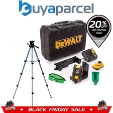 DeWalt DCE088D1G 12v Cross Line Green Laser Level + Tripod + Bag + Bracket