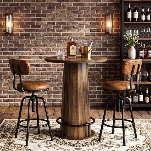 Round bar table - table,, h