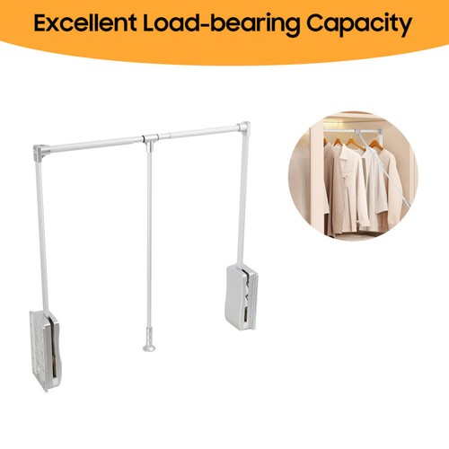 Lift pull down wardrobe - up,