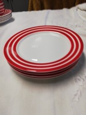 4 x Maxwell & Williams Cashmere Side Dessert Salad Breakfast Plates Cornish Red 