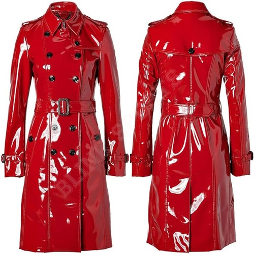 Women trench vinyl shiny - women,