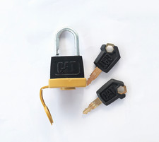 1Set Padlock Pad Lock & Key for Caterpillar CAT 5P8500 5P8501 246-2641