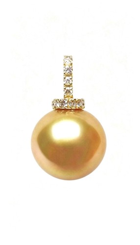 2mm south sea pearl pendant - south,