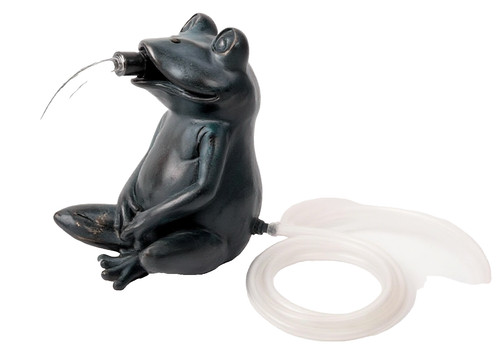 Pond spitter frog garden - spitter,