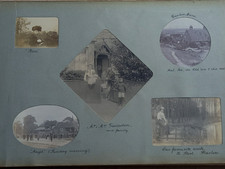 1890s Family Victorian Edwardian Old Vtg Reminiscences Photograph Album Life