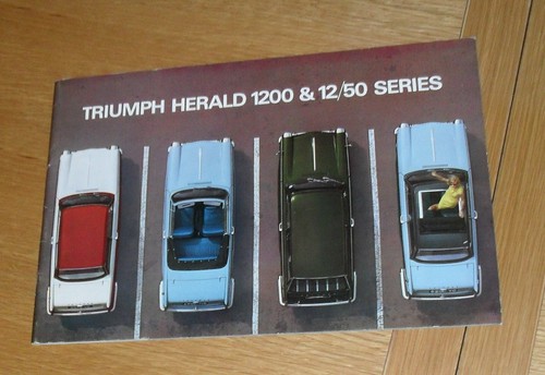 Triumph herald 1200 12 - triumph, 12/50