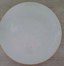 Churchill Stonecast Design dinner plate,  Barley White 