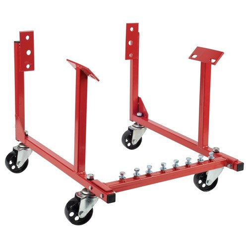 Rolling engine cradle stand - rolling,