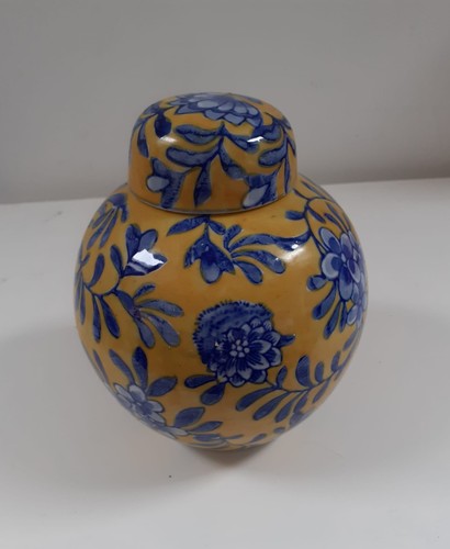 Vintage chinoiserie ginger jar - vintage,