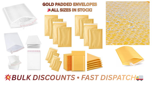 Bubble padded postal envelopes - bubble,