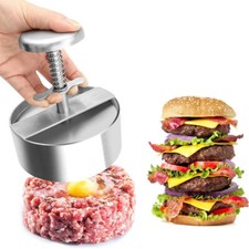 Stainless Hamburger Press