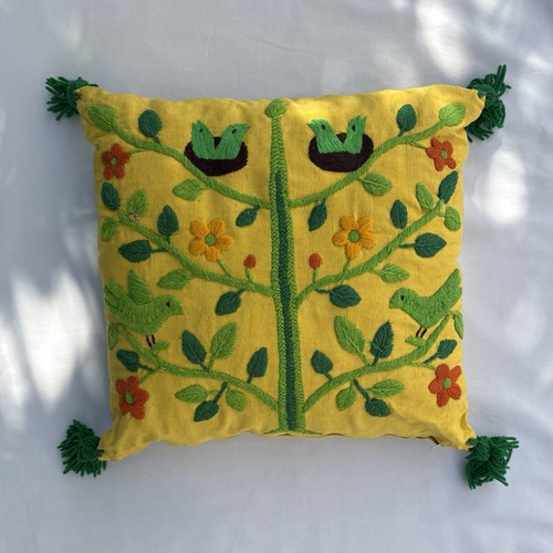 Vtg mcm crewel embroidery - mcm,
