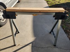 4x DEWALT Sawhorse Sacrificial Wood Top Mounting Brackets, 3d printed Saw Horse