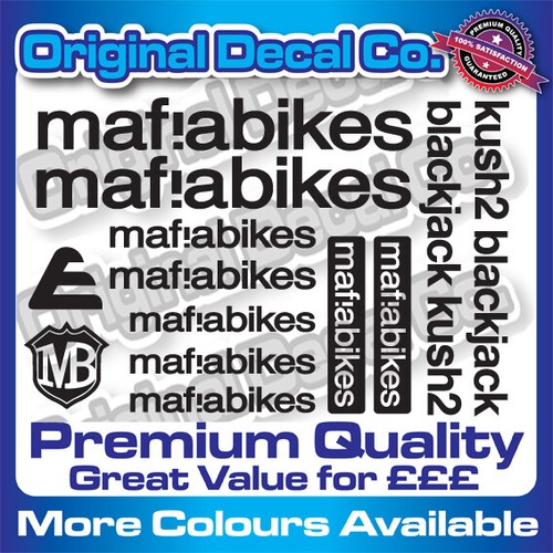 Mafia bikes stickers - bikes,