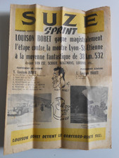 OLD SUZE SPRINT LOUISON BODET ASTRUA GEMINIANI VAN EST 1953 BROCHURE