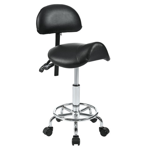 Saddle stool with - saddle, support