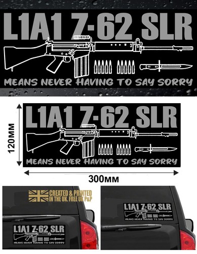 L1a1 slr car sticker - sticker,,