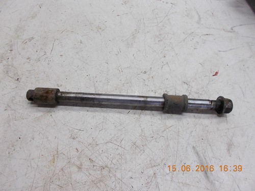 Rear wheel pin axle - rear, for