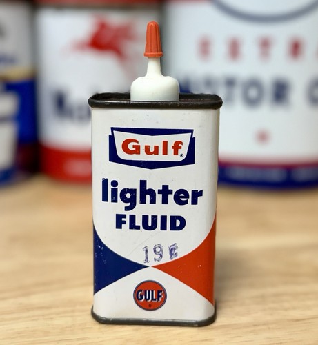 Rare vintage gulf lighter - rare,