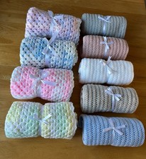HANDMADE BABY CROCHET BLANKETS £10 each