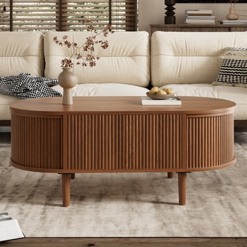 Mid century modern - modern, oval