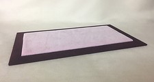 Serving / Counter Mat - Jewellery Display - Burgundy & Pale Pink *Made in the UK