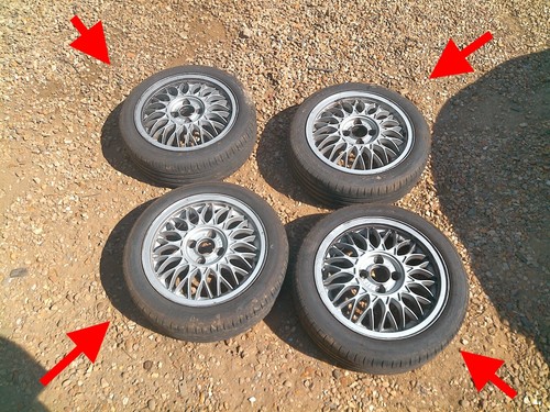Bbs 450 alloy wheels - vw,