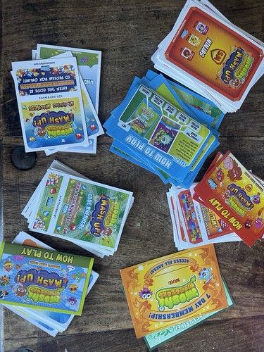 Moshi monsters trading cards - monsters,