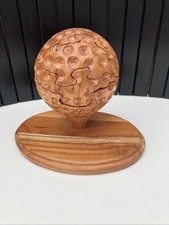 Wooden Golf Ball Puzzle,novelty Gift,collectible
