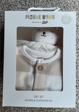 Boots Baby Gift Set Romper & Comforter Up To 10lb BNWT RRP £17.00