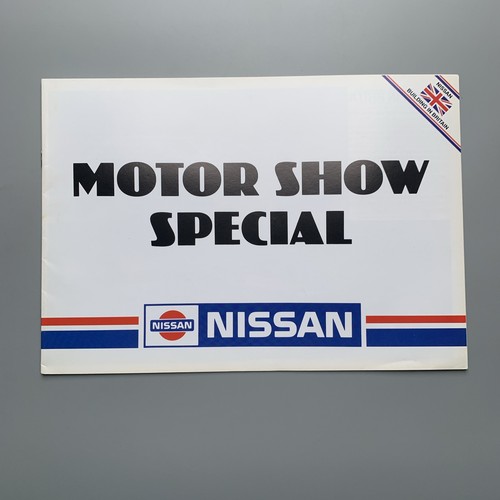 Nissan motor show brochure - nissan,