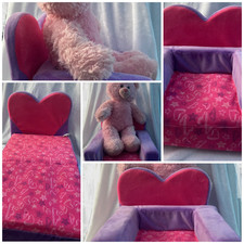 Build a Bear pink teddy and