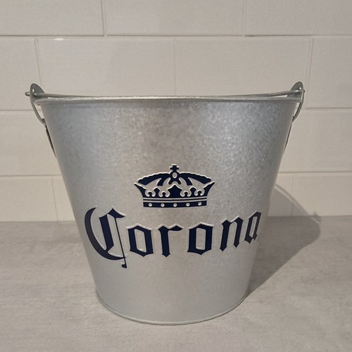 Corona metal ice bucket with - corona,